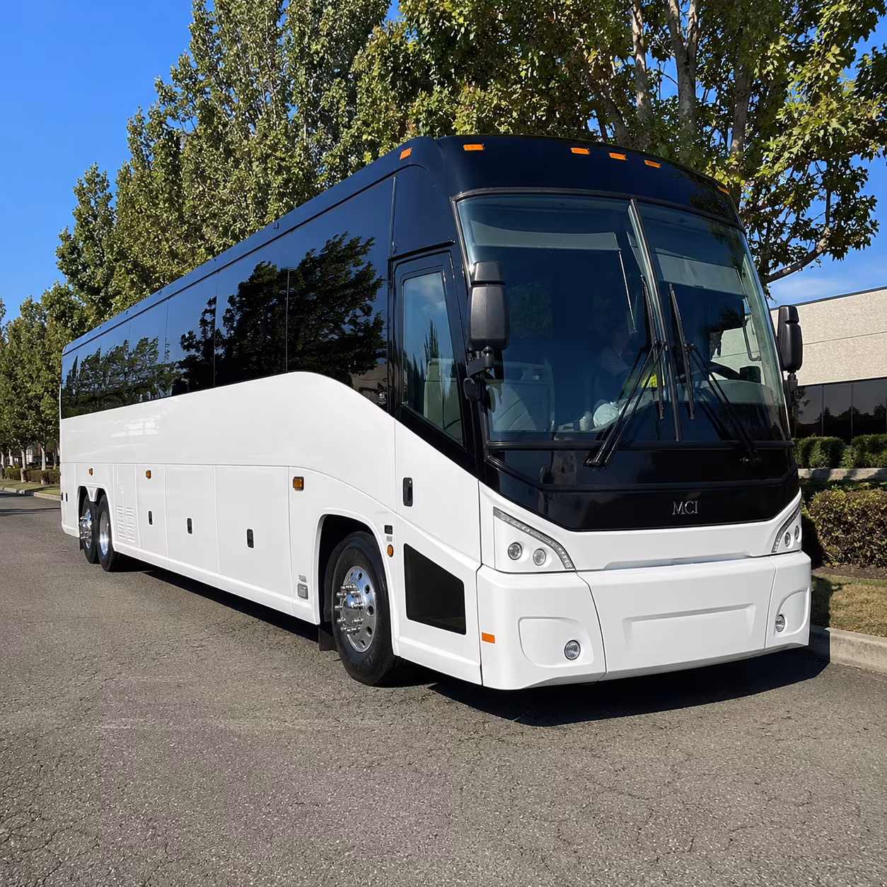 new braunfels 50 passenger charter bus