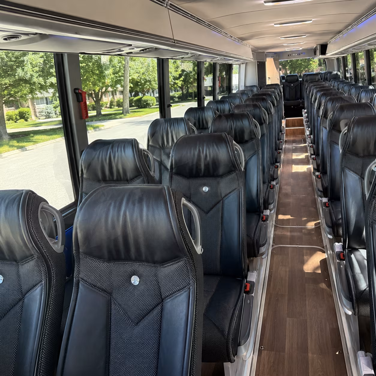new braunfels charter bus interior