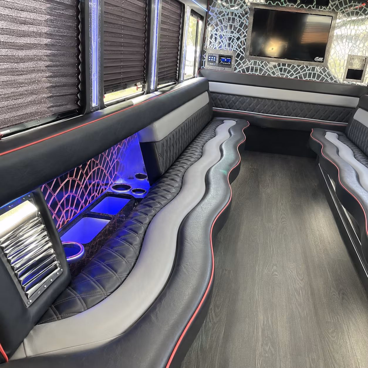 new braunfels wedding party bus rental