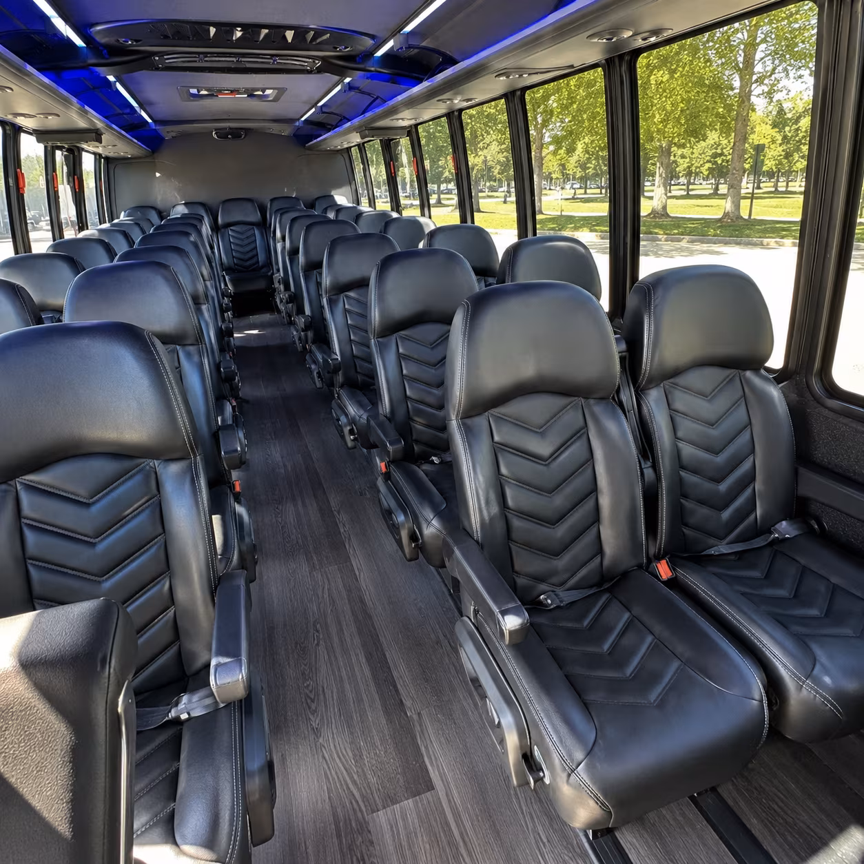 new braunfels wedding transportation onboard seating
