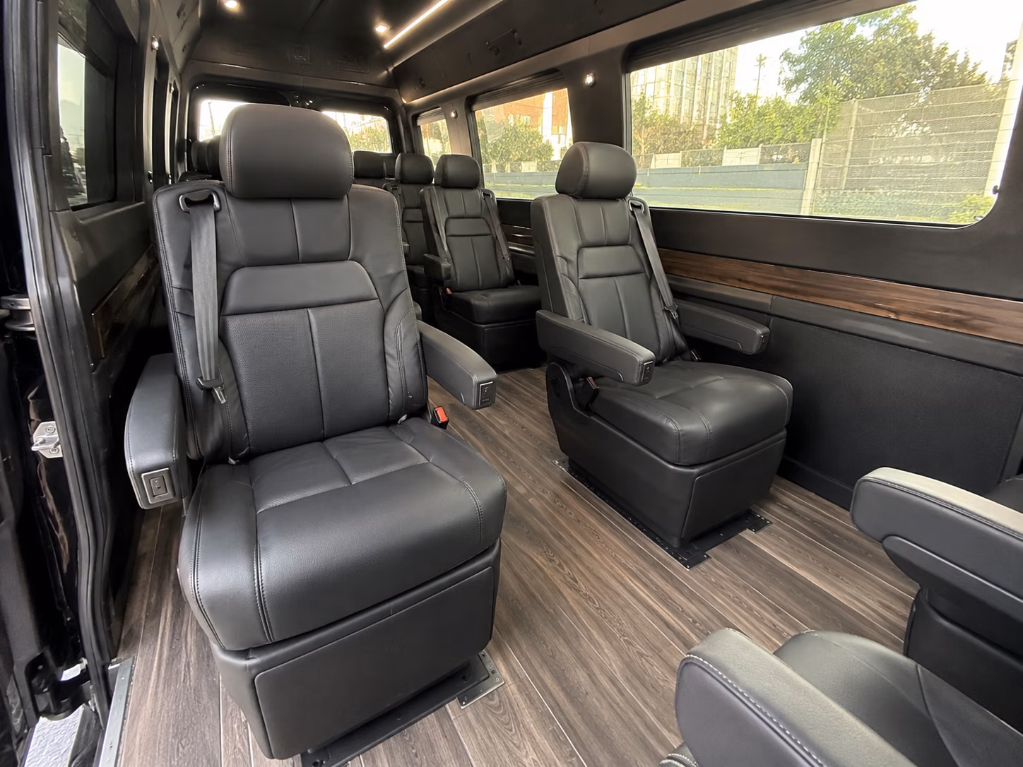 sprinter vans and minibuses for small groups flying through san marcos regional airport